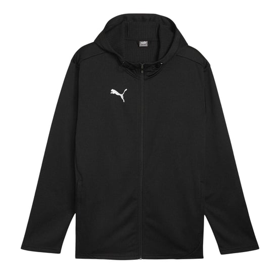 Puma - "TeamFinal" Trainingsjacke für Herren (Schwarz/Silber) - Image 1