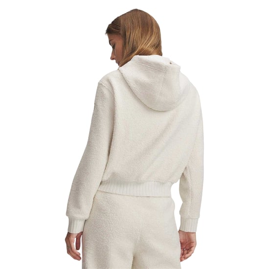 Under Armour - Fleecejacke für Damen, kurz geschnitten, Hochflor (Weiß) - Image 2