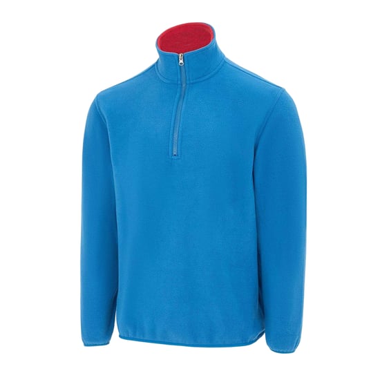 Donnay - Fleecejacke für Herren, mit kurzem Reißverschluss (Blau) - Image 3