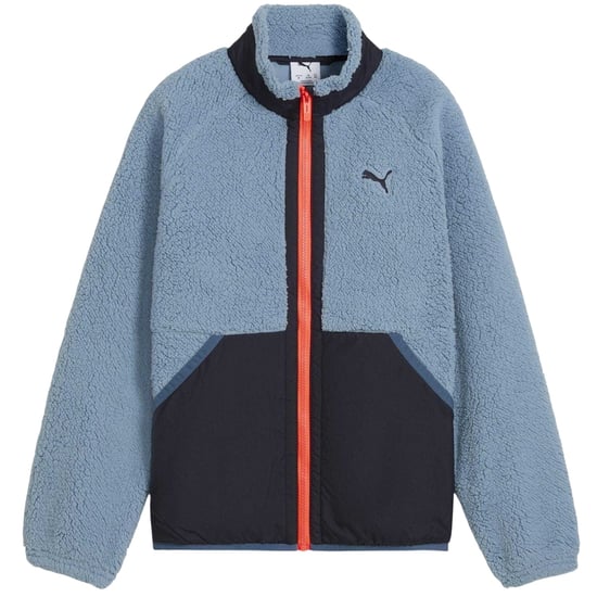 Puma - "Hybrid" Fleecejacke für Kinder (Kühles Blau) - Image 1