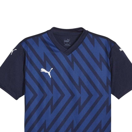 Puma - "Teamglory" T-Shirt für Herren, Jersey (Marine/Weiß) - Image 3