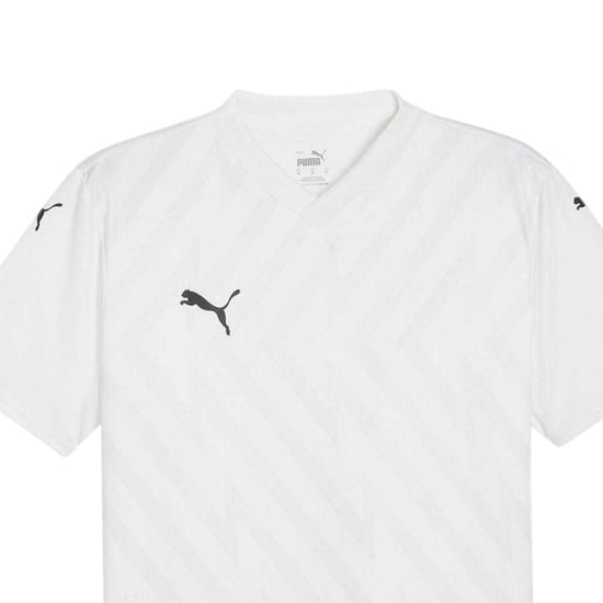 Puma - "Teamglory" T-Shirt für Herren, Jersey (Weiß/Schwarz/Grau) - Image 3