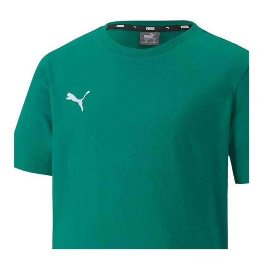 Puma - "TeamGoal 23 Casuals" T-Shirt für Kinder, Baumwolle (Grün) - Image 3