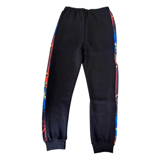 DFND London - Jogginghosen für Kinder (Schwarz/Bunt) - Image 2