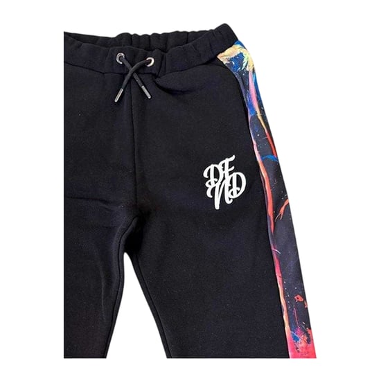 DFND London - Jogginghosen für Kinder (Schwarz/Bunt) - Image 3