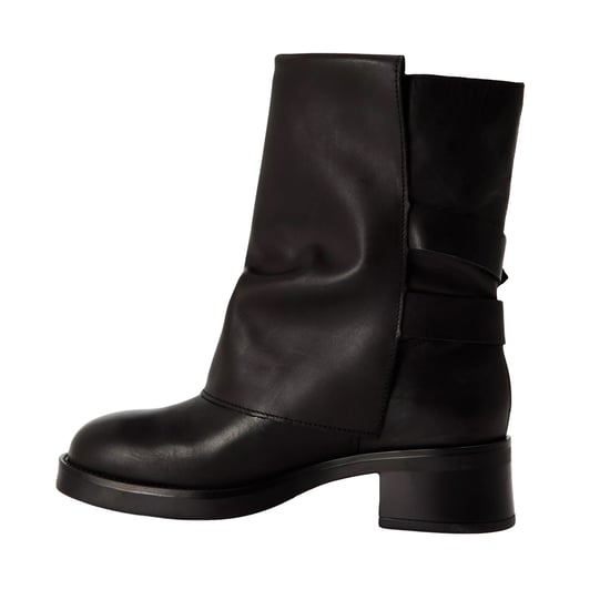 Steve Madden - "Bonfire Trench" Metallic Stiefeletten für Damen, Blockabsatz (Schwarz) - Image 2