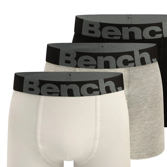Bench - "Conan" Boxershorts für Herren (3er-Pack) (Schwarz/Grau/Weiß) - Image 3