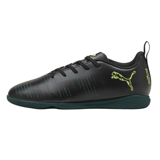 Puma - "Future 8 Play" Hallenfußballschuhe für Kinder (Schwarz/Grün) - Image 3