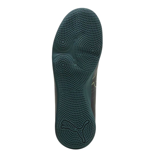 Puma - "Future 8 Play" Hallenfußballschuhe für Kinder (Schwarz/Grün) - Image 5