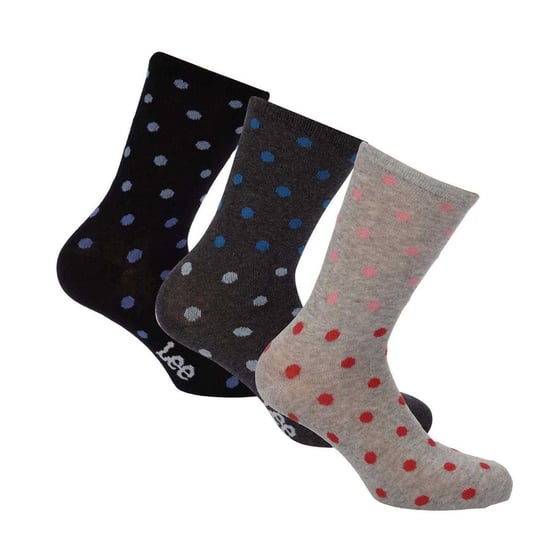 Lee - Knöchelsocken für Damen (3er-Pack) (Grau) - Image 1
