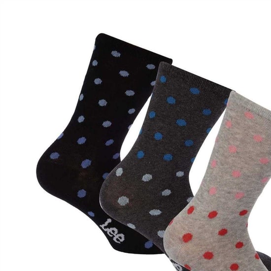 Lee - Knöchelsocken für Damen (3er-Pack) (Grau) - Image 3
