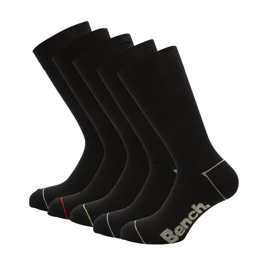 Bench - "Prax" Sportsocken für Herren (5er-Pack) (Schwarz) - Image 1