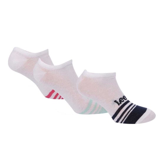 Lee - Liner Socken für Damen, Baumwolle (3er-Pack) (Weiß) - Image 1