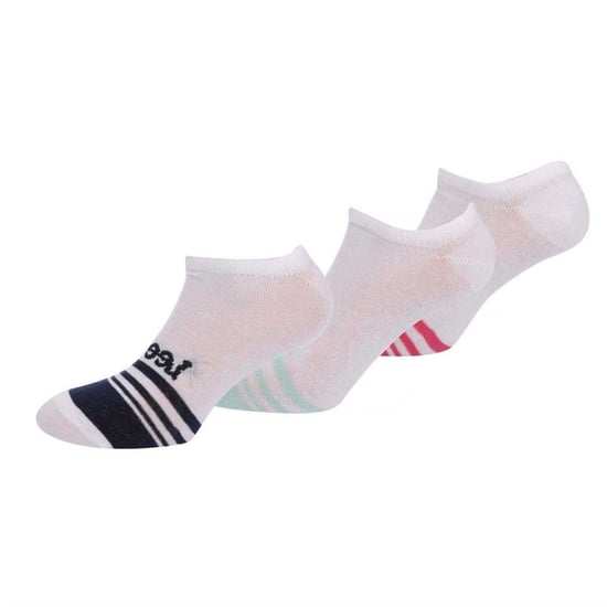 Lee - Liner Socken für Damen, Baumwolle (3er-Pack) (Weiß) - Image 2