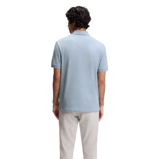 Boss - Poloshirt für Herren, mit kurzem Reißverschluss (Blau) - Image 2