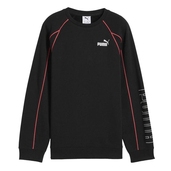 Puma - "Sportstyle" Sweatshirt für Kinder, leger, Raglan langärmelig (Schwarz) - Image 1