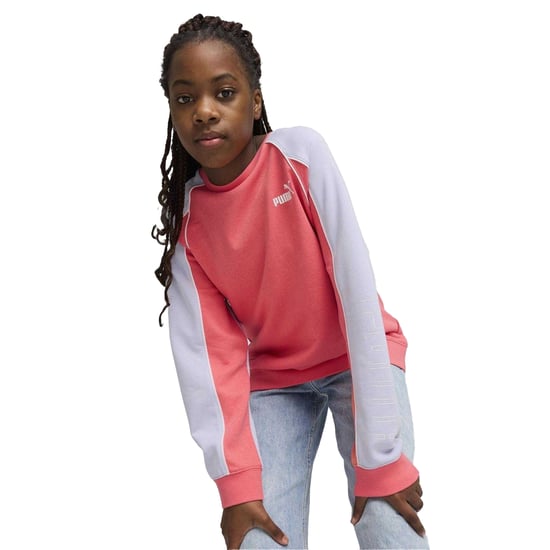 Puma - "Sportstyle" Sweatshirt für Kinder, leger, Raglan langärmelig (Schwarz) - Image 5