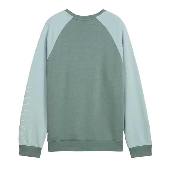 Puma - "Sportstyle" Sweatshirt für Kinder, leger, Raglan langärmelig (Grün/Mond) - Image 2