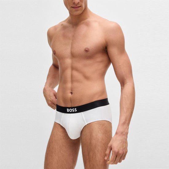 Boss - Slips für Herren, Baumwolle (3er-Pack) (Weiß) - Image 5