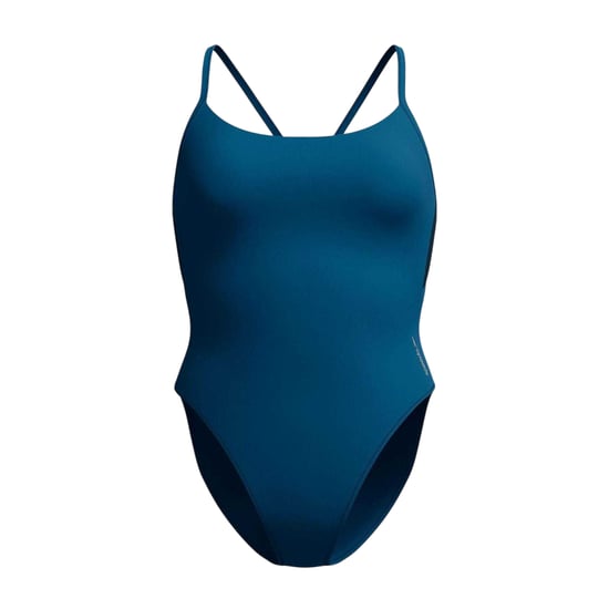 Speedo - Badeanzug für Damen, Kurzer Stehkragen (Grün) - Image 1