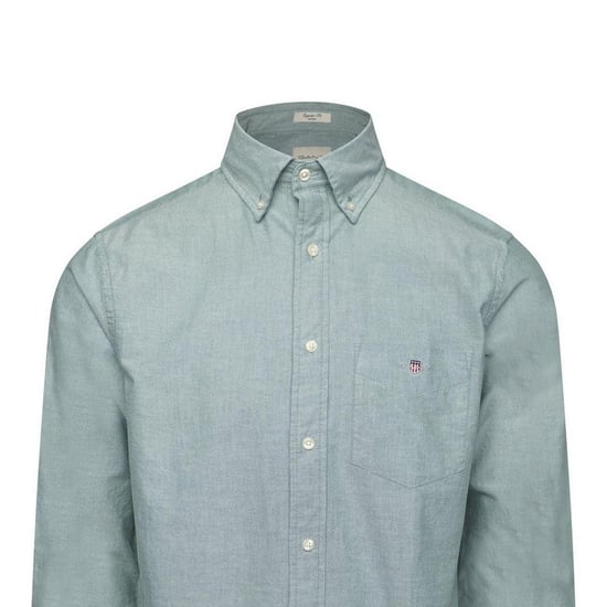 Gant - Hemd für Herren, Oxford-Stil, Regulär (Tannengrün) - Image 3