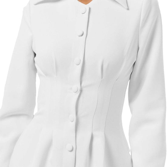 Odd Muse - Bluse für Damen, Maßgeschneidert, Langärmlig (Weiß) - Image 3
