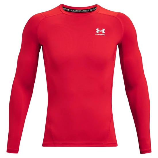 Under Armour - "HeatGear" Base Layer Oberteil für Herren, Langärmlig (Rot) - Image 1