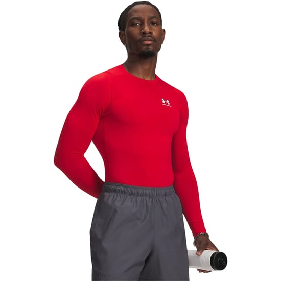 Under Armour - "HeatGear" Base Layer Oberteil für Herren, Langärmlig (Rot) - Image 3