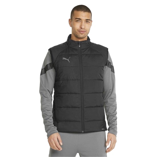 Puma - "TeamLIGA" Weste für Herren, Ärmellos (Schwarz) - Image 4