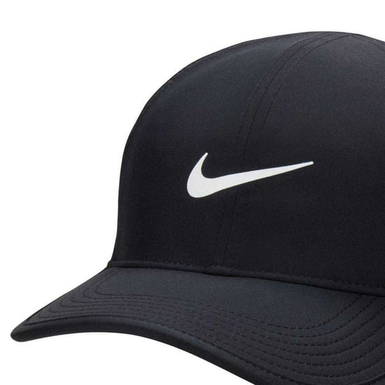 Nike - Baseball-Mütze, Abgerundeter Kopf (Schwarz/Weiß) - Image 3