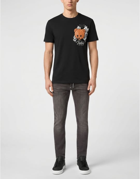 Kurzarm-Rundhals-T-Shirt Teddy - Image 3
