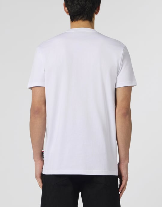 Kurzarm-Rundhals-T-Shirt Skull - Image 5