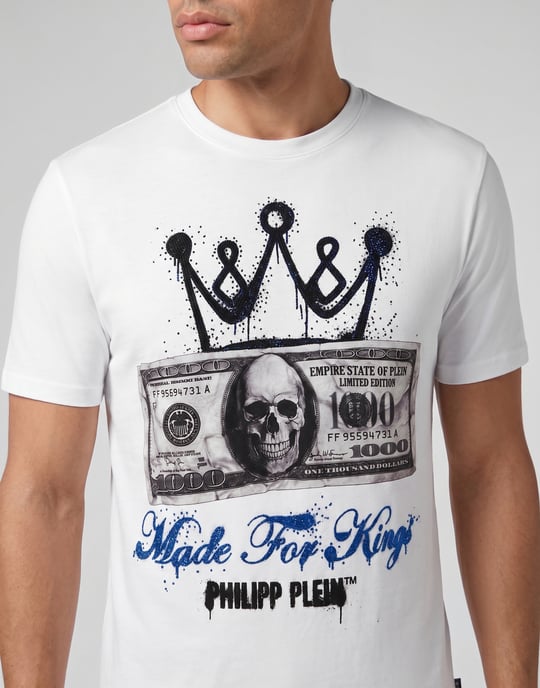 Kurzarm-Rundhals-T-Shirt - Image 3