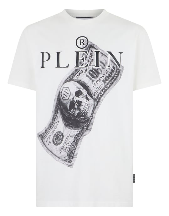 Kurzarm-Rundhals-T-Shirt - Image 1