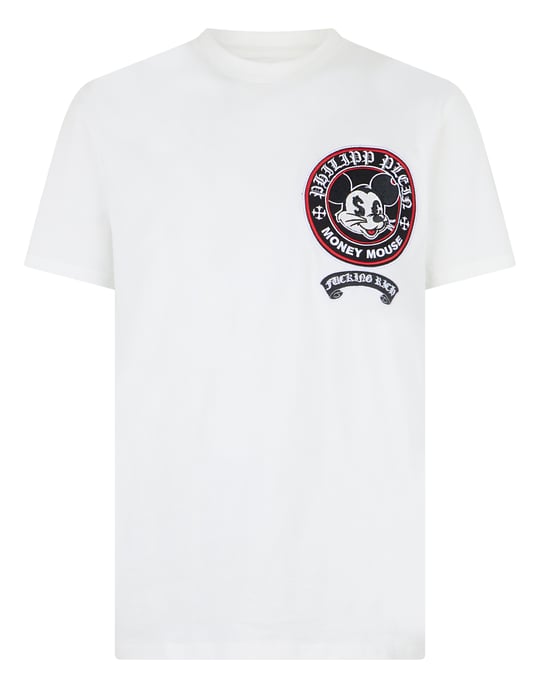 Kurzarm-Rundhals-T-Shirt Money - Image 1