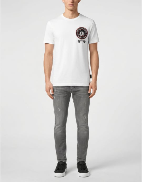 Kurzarm-Rundhals-T-Shirt Money - Image 3