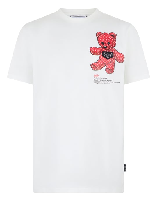 Kurzarm-Rundhals-T-Shirt Teddy - Image 1