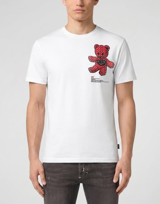 Kurzarm-Rundhals-T-Shirt Teddy - Image 2
