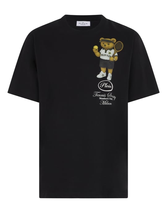 Kurzarm-Rundhals-T-Shirt Teddy - Image 1