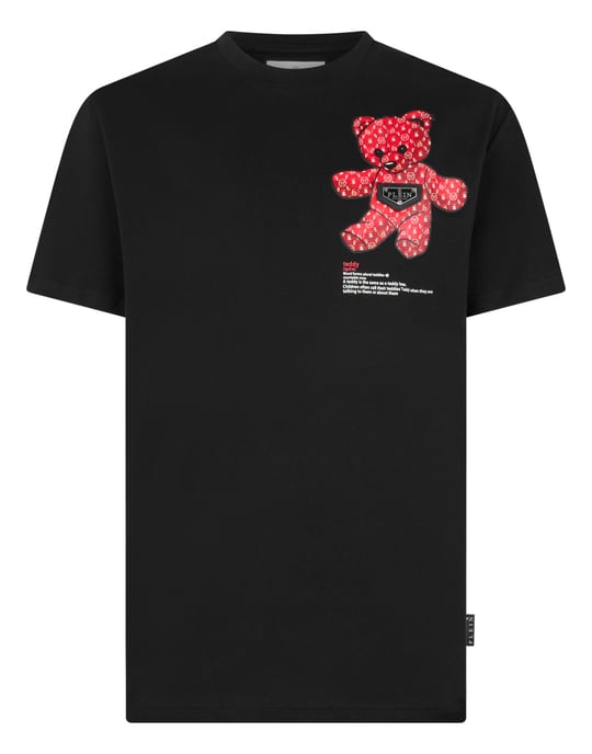 Kurzarm-Rundhals-T-Shirt Teddy - Image 1