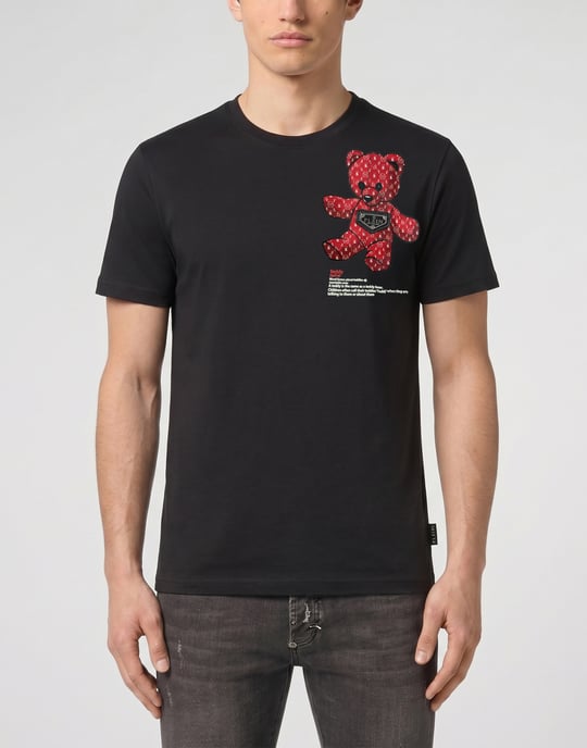 Kurzarm-Rundhals-T-Shirt Teddy - Image 2