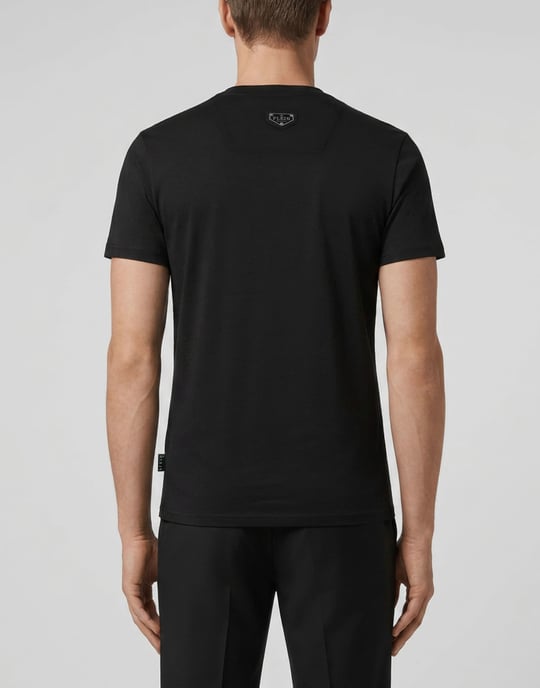 Kurzarm-Rundhals-T-Shirt Skull - Image 3