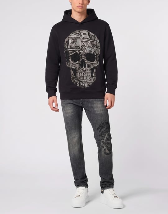 Kapuzen-Sweatshirt Skull - Image 4
