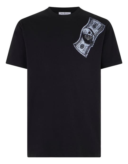 Kurzarm-Rundhals-T-Shirt Skull - Image 1