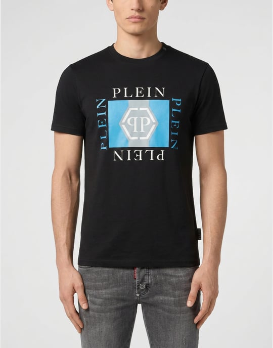 Kurzarm-Rundhals-T-Shirt - Image 5