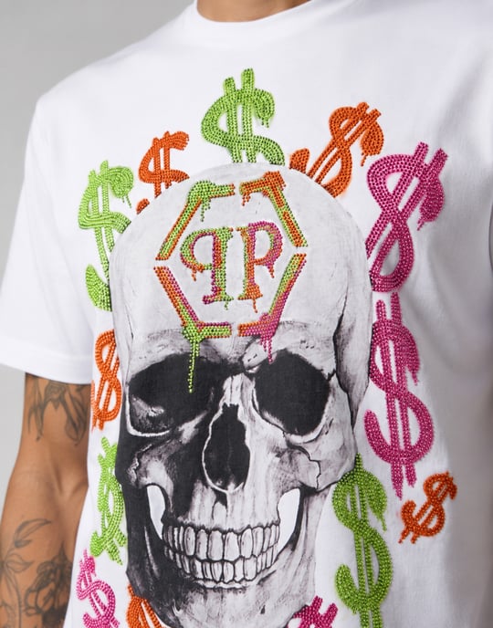 Kurzarm-Rundhals-T-Shirt - Image 3