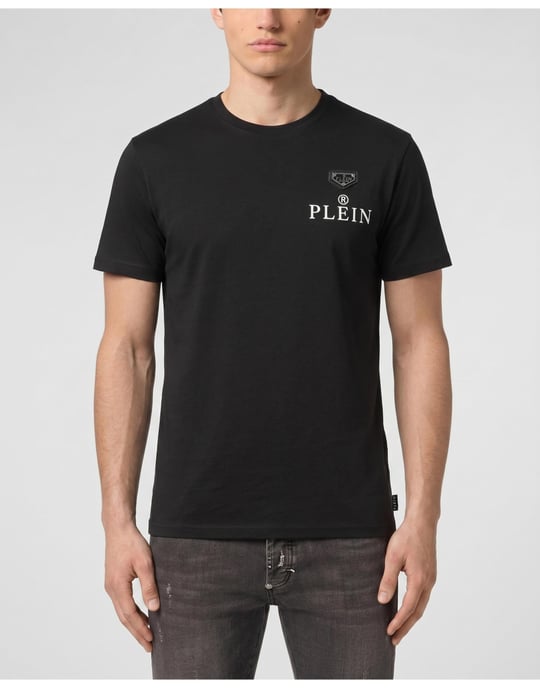 Kurzarm-Rundhals-T-Shirt - Image 2