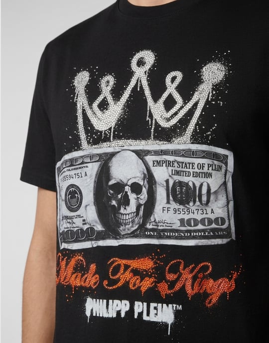 Kurzarm-Rundhals-T-Shirt - Image 3