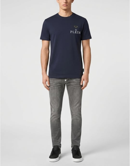 Kurzarm-Rundhals-T-Shirt - Image 3