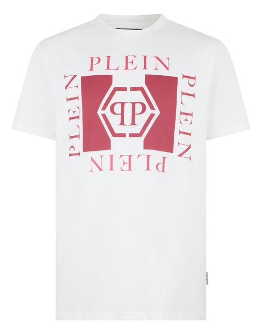 Kurzarm-Rundhals-T-Shirt - Image 1